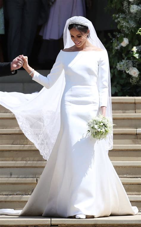 megan markle wedding gown by givenchy|meghan markle wedding dress style.